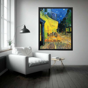 Cafe Terrace at Night Painting by Vincent Van Gogh