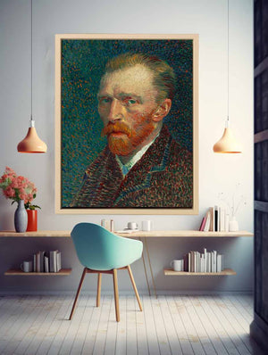 Van Gogh Portrait Art Print