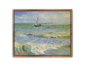 Fishing Boats at Saintes-Maries Painting