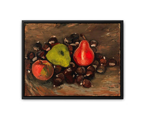 Still Life with Fruit and Chestnuts canvas Print