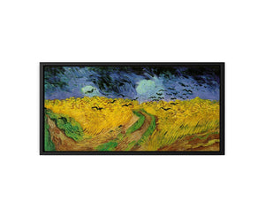 Wheatfield with crows canvas Print