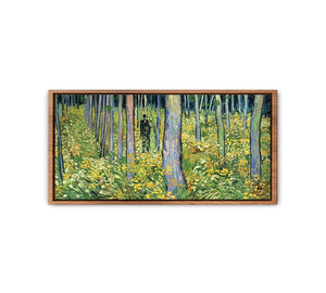 Undergrowth with Two Figures Painting