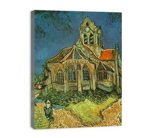 The Church at Auvers-sur-Oise canvas Print
