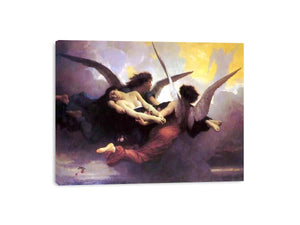 A Soul Brought to Heaven 1878 by William-Adolphe Bouguereau Painting