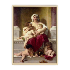 Charity 1878 Art Print