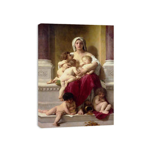 Charity 1878 by William-Adolphe Bouguereau Painting