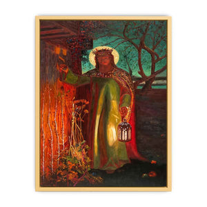 The Light of the World by William Holman Hunt Streched canvas