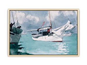 Fishing Boats, Key West Art Print