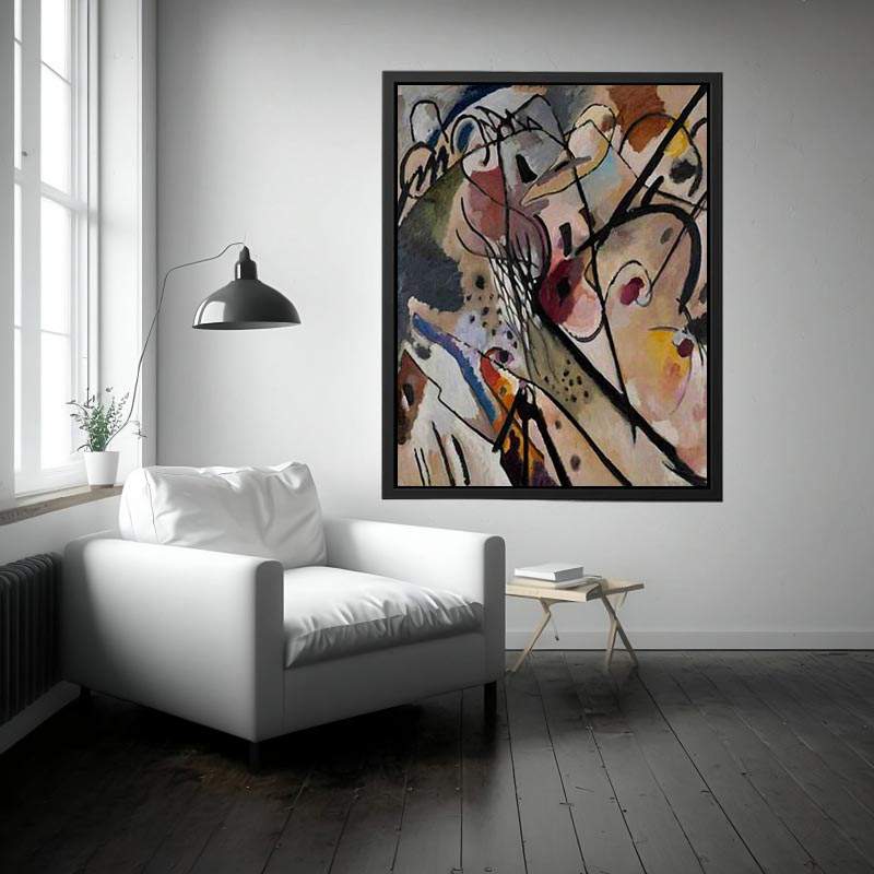 Improvisation 23 by Wassily Kandinsky Painting
