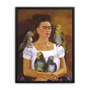 Me and My Parrots Painting