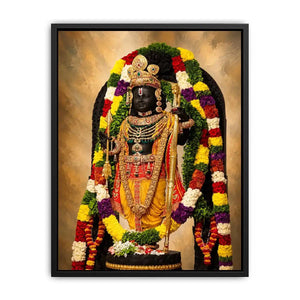 Lord Ram idol Canvas Print