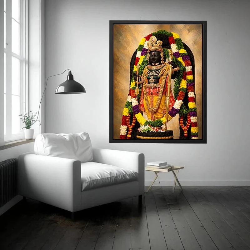Lord Ram idol Canvas Print