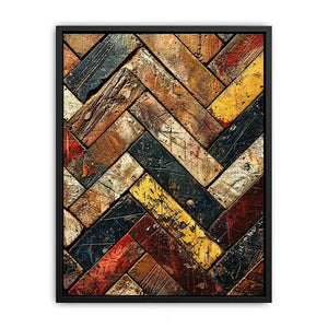 Rustic herringbone wood texture pattern