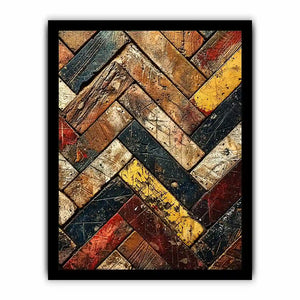 Rustic herringbone wood texture pattern