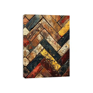 Rustic herringbone wood texture pattern