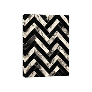 Geometric chevron pattern with textured details