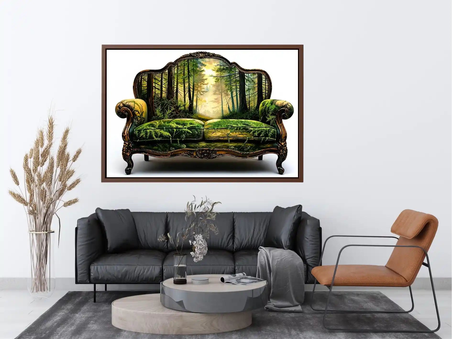 Enchanted forest sofa design