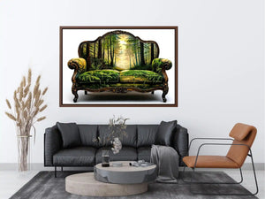 Enchanted forest sofa design