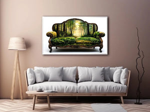 Enchanted forest sofa design