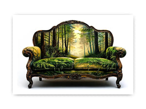 Enchanted forest sofa design