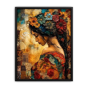 Serene beauty in bohemian elegance