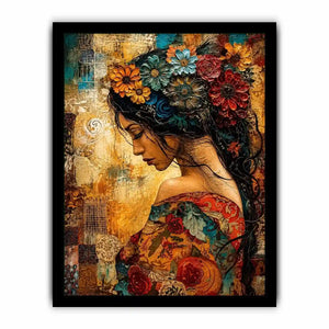 Serene beauty in bohemian elegance