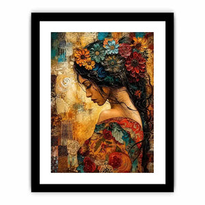 Serene beauty in bohemian elegance