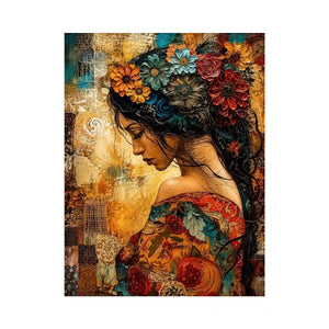 Serene beauty in bohemian elegance