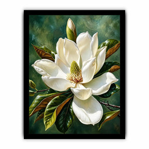 Magnolia bloom in soft light