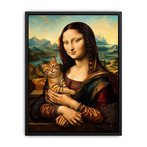 Mona Lisa Canvas Print