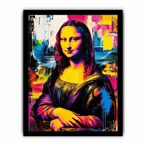 Mona Lisa Modern Canvas Print