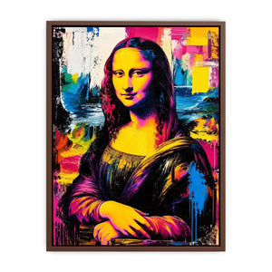 Mona Lisa Modern Canvas Print
