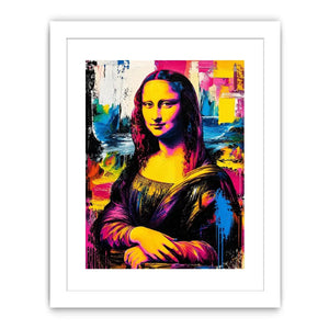 Mona Lisa Modern Canvas Print