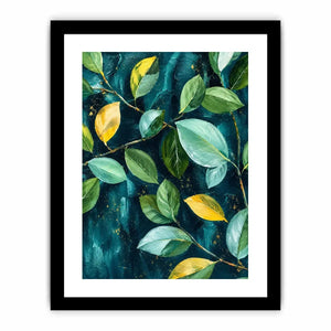 Green leaf Canvas Print