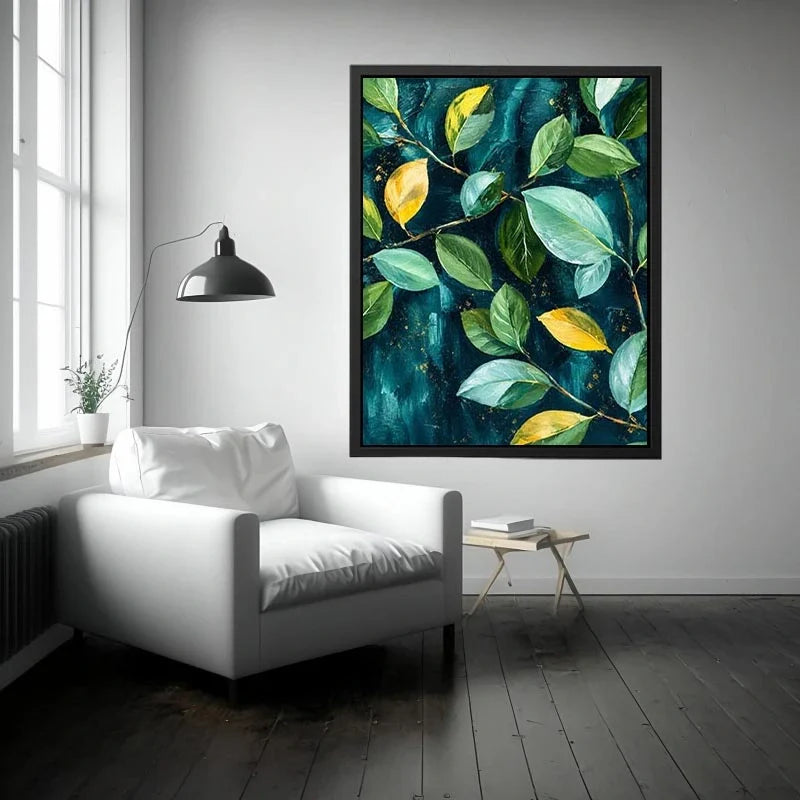 Green leaf Canvas Print