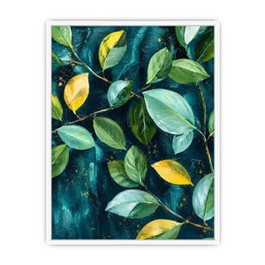 Green leaf Canvas Print