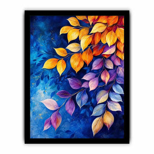 Colorful leaf Canvas Print