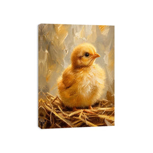 Baby Chicken Canvas Print