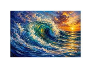 Waves Canvas Print