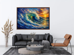 Waves Canvas Print
