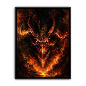 Demon Canvas Print