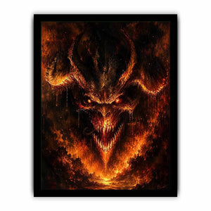 Demon Canvas Print