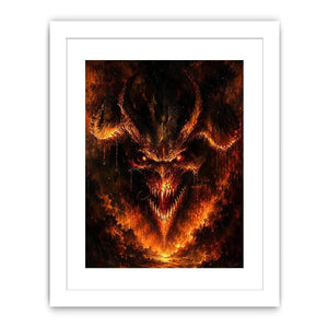 Demon Canvas Print