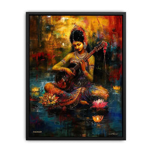 Sarasvati Canvas Print