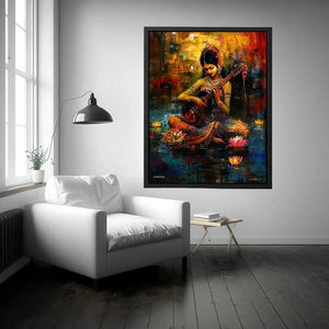 Sarasvati Canvas Print