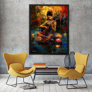 Sarasvati Canvas Print