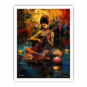 Sarasvati Canvas Print