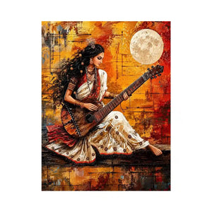 Veena Canvas Print