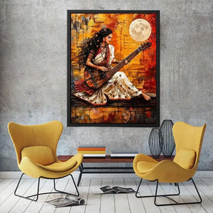 Veena Canvas Print