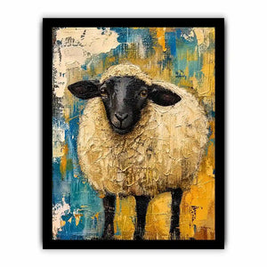 Cute Sheep Canvas Print